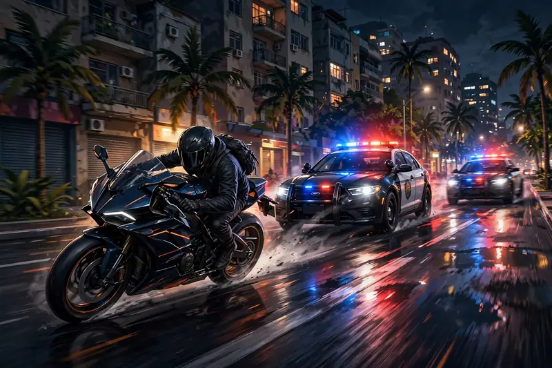 How to Escape Police Chases in Projeto Grau 2